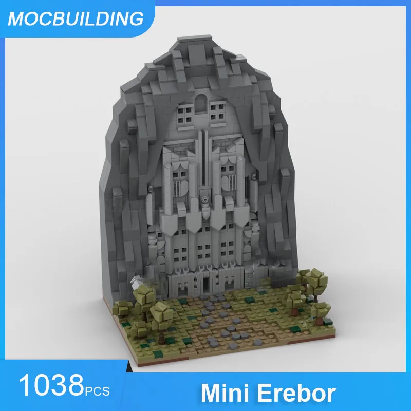 

MOC Building Blocks Mini Erebor Model DIY Assemble Bricks Display Educational Creative Children Toys Kids Xmas Gifts 1038PCS