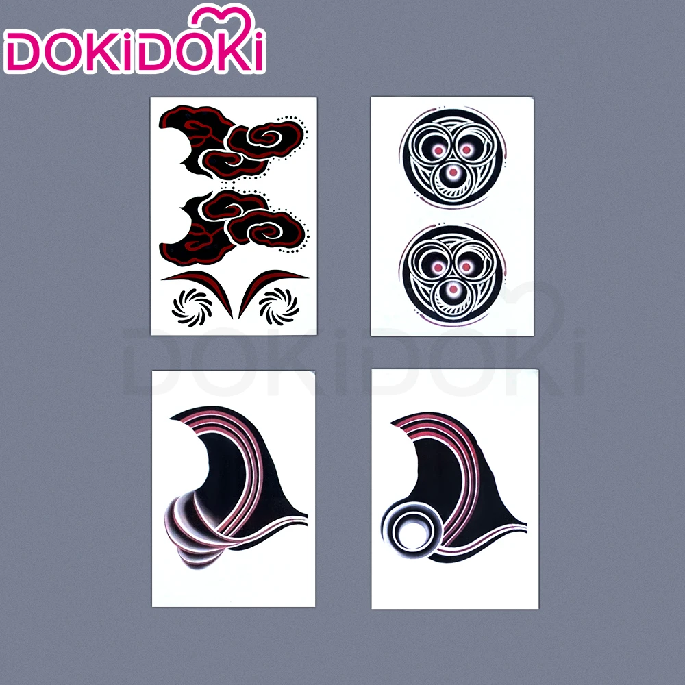 DISPONIBILE - Accessori e Oggetti di Scena per Cosplay Tatuaggio Amo Guita Enjin Anime DokiDoki (Donna/Uomo) - immagine 3
