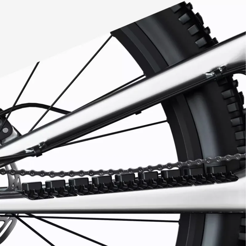 Silicone Bicycle Chain Protector Tape | Down Tube Guard for Mountain & Road Bikes | Scratch Resistant Chainstay Sticker