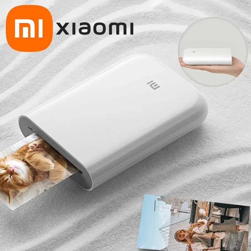 Mini Imprimante De Poche Xiaomi – + Cartouche Papier, Technologie Zink, Portable