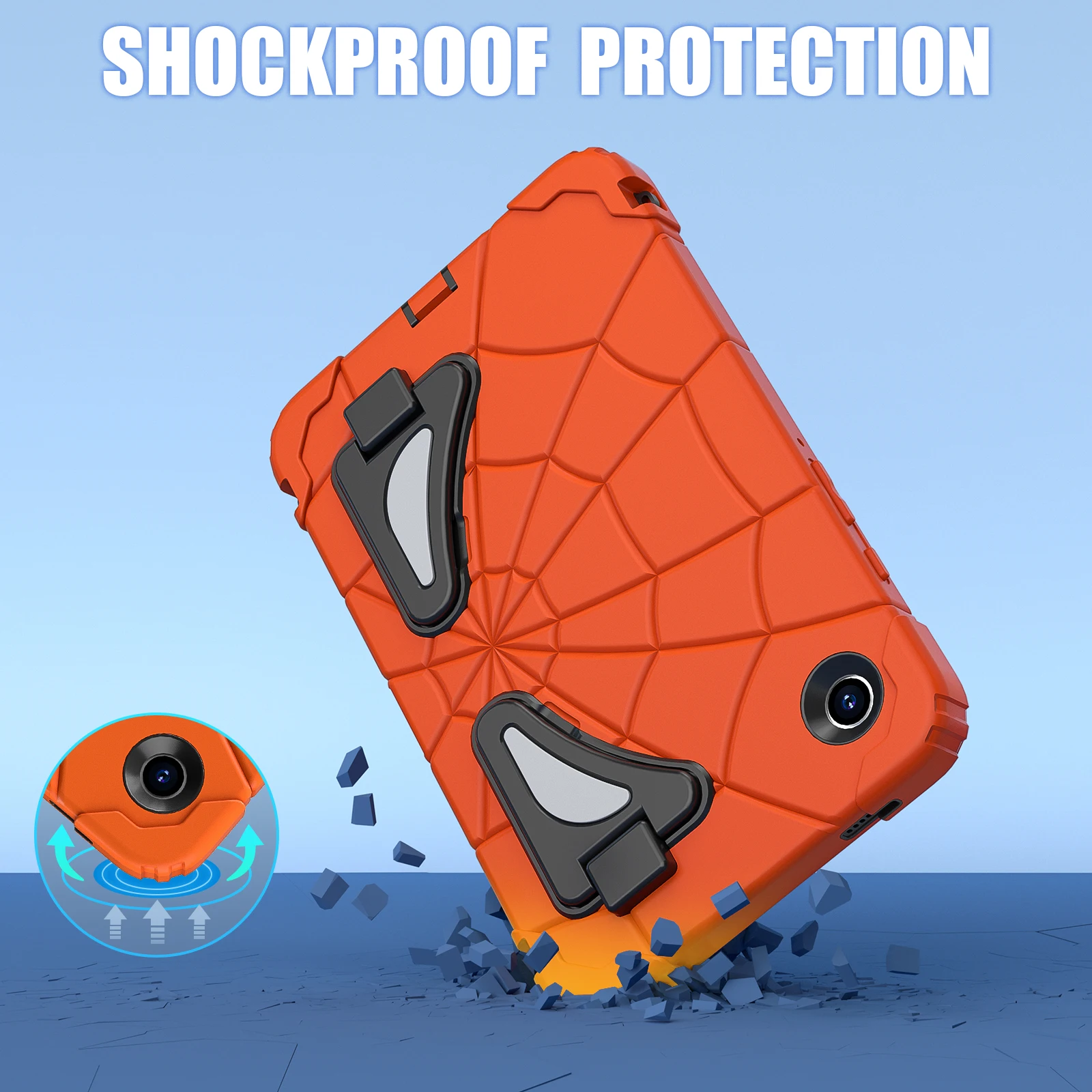 Versatile Tablet Protective Case with Stand - Available in 10 Colors