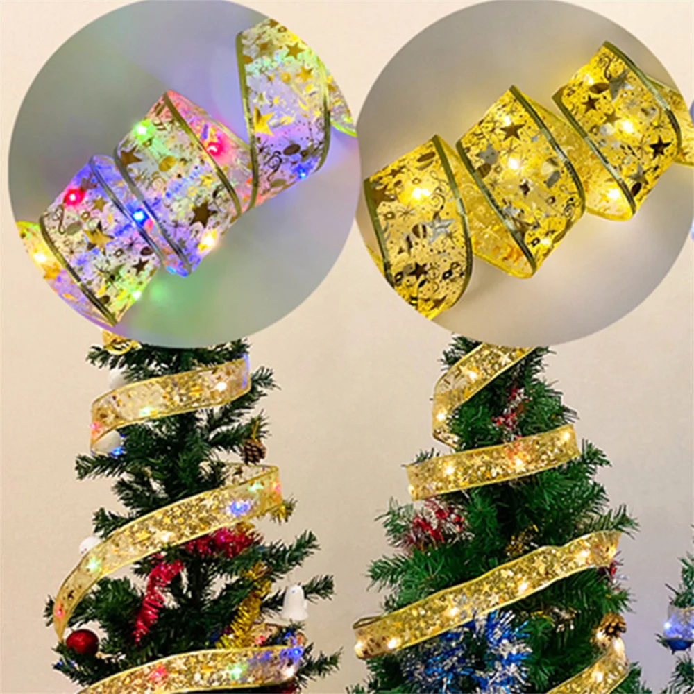Lighted Christmas Ribbon 5