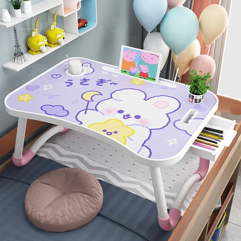 Bed Small Tables Bedroom Writing Children's Tables Simple Room Desks Children Furniture Home Laptop Table Children's Study Desk