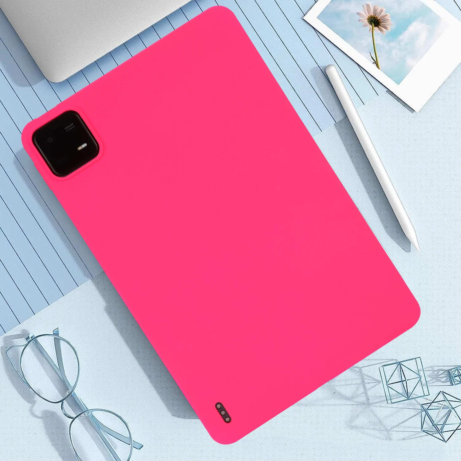Enhanced Tablet Case: Anti-Bending Cover with Candy  Design