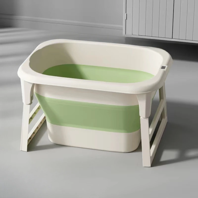 Comfortable Foot Bath Folding Cubeteras Body Wash Tub Bucket Water Large Container Swimming Fomentation Machine Bathtub Portable