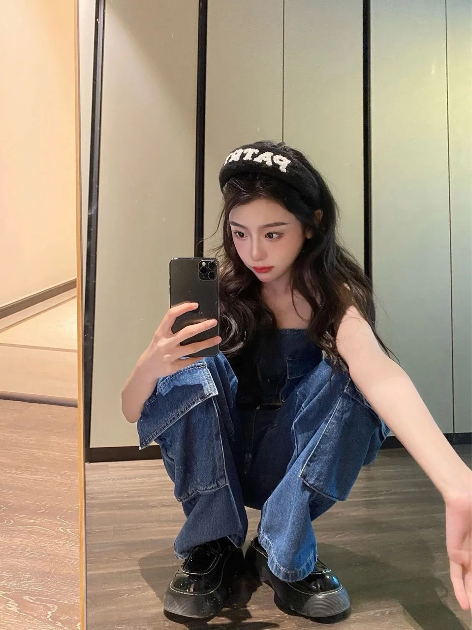 

Брендовая Дизайнерская одежда для работы джинсы женский летний бомбер уличный острый бюст для девушек комплект из двух предметов