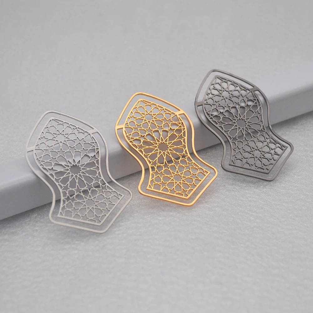 Metal Bookmark Stainless steel Arabic style Bookmarks Stationery Supplies Producing Various Shapes As Student Gifts