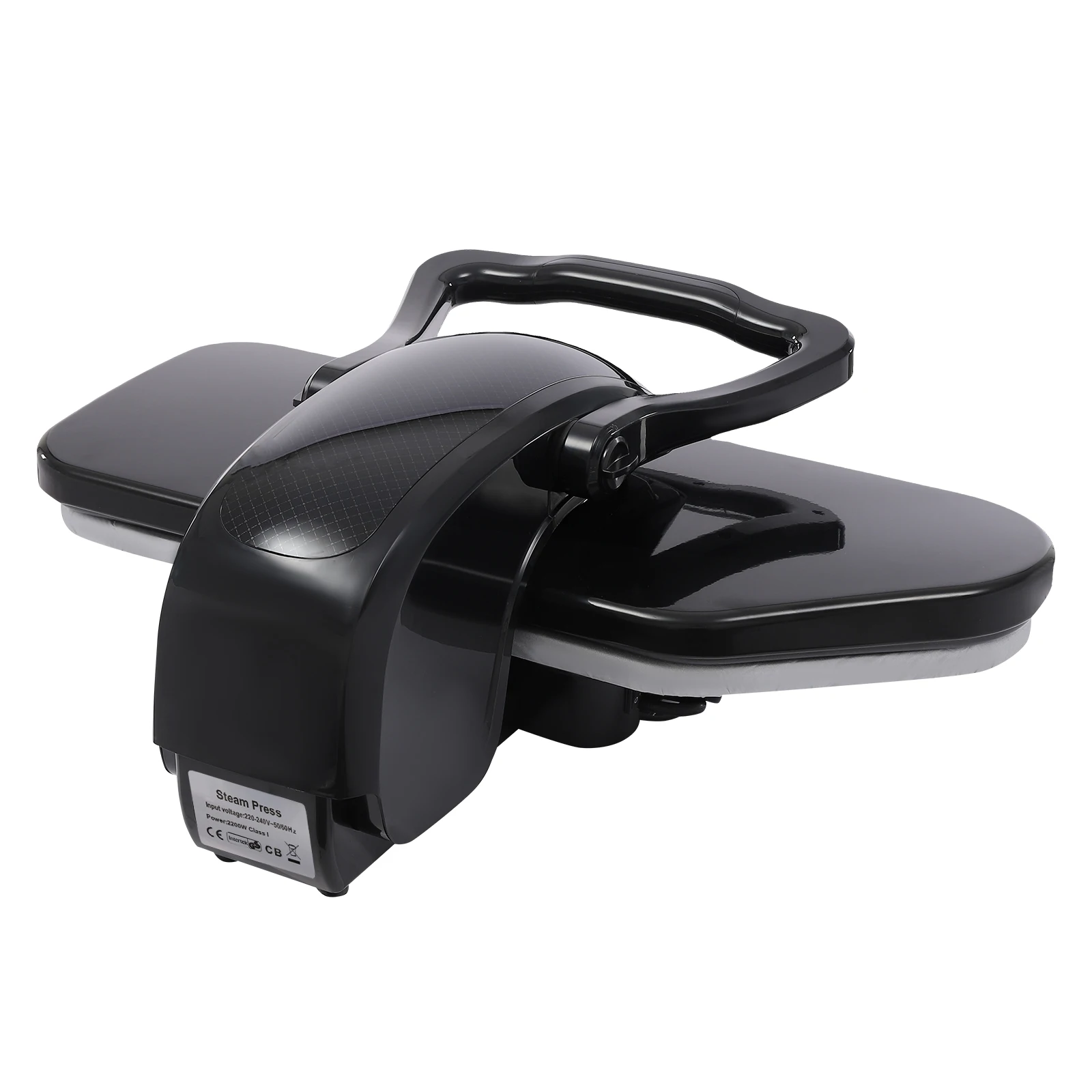 1600W Large Steam Iron Press 68cm with LED Touch Screen Digital Steam Press with Multiple Fabric Settings w/Removable Water Tank