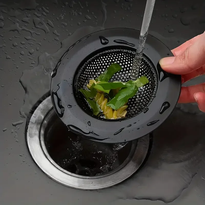 Kitchen Sink Filter 2Pcs Stainless Steel Mesh