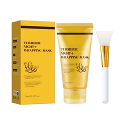 Radiant Glow Turmeric Overnight Peel - Off Mask with Hydrolyzed Collagen (YELLOW)