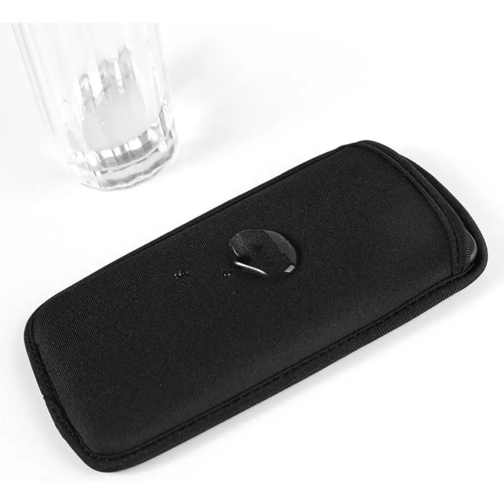 Durable Scratch-Resistant Neoprene Phone Pouch - Black