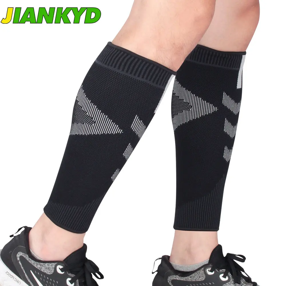 

1Pair Calf Compression Sleeves for Men Women - Leg Compression Socks for Runners, Shin Splint, Varicose Vein & Calf Pain Relief