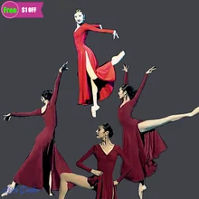 

Carmen Modern Ballet Dance Dress with Shorts Ballet Dance Outfits Performance Clothing Exhibition Contemporary Dance Costumes