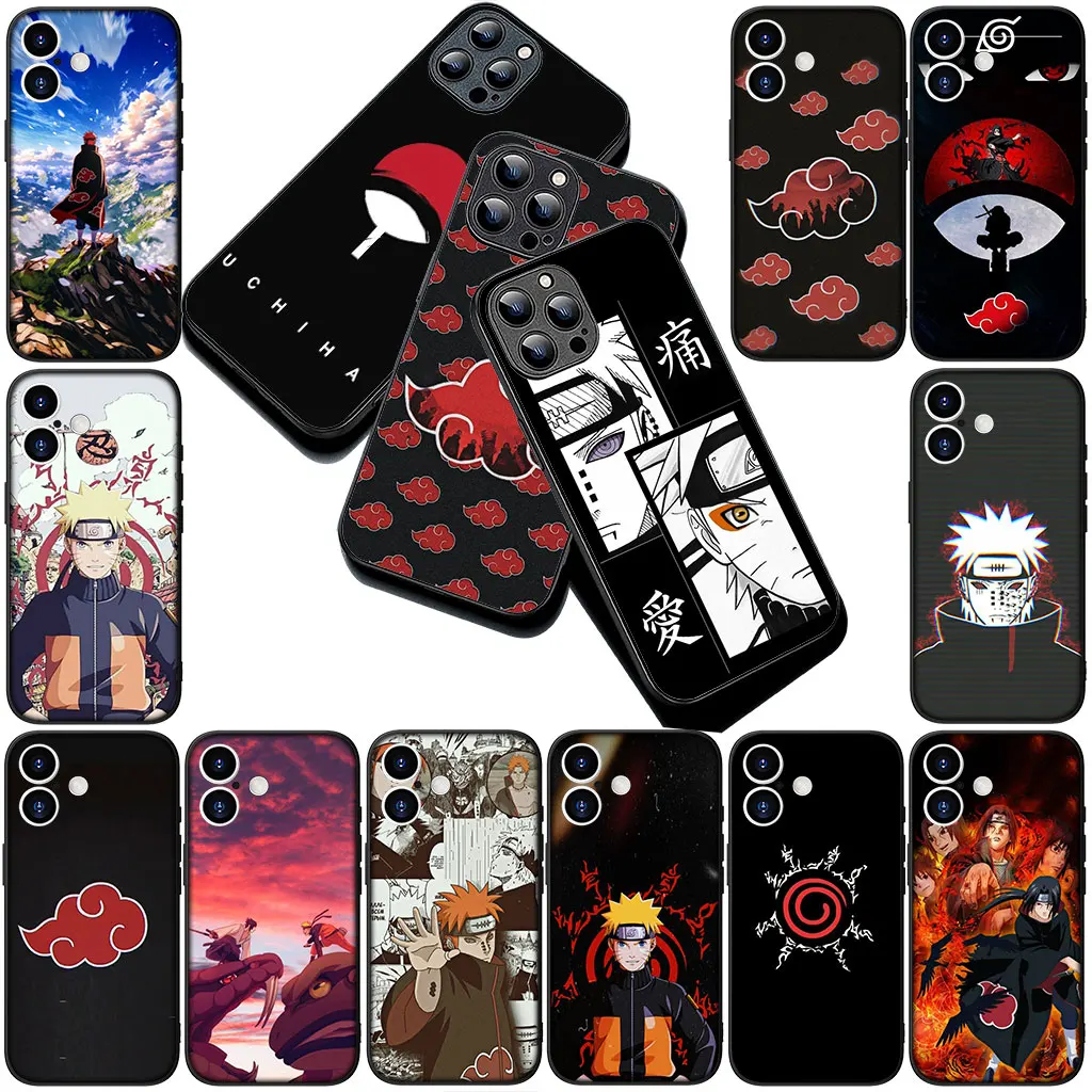 Akatsuki Naruto Pain-Themed Soft Phone Case