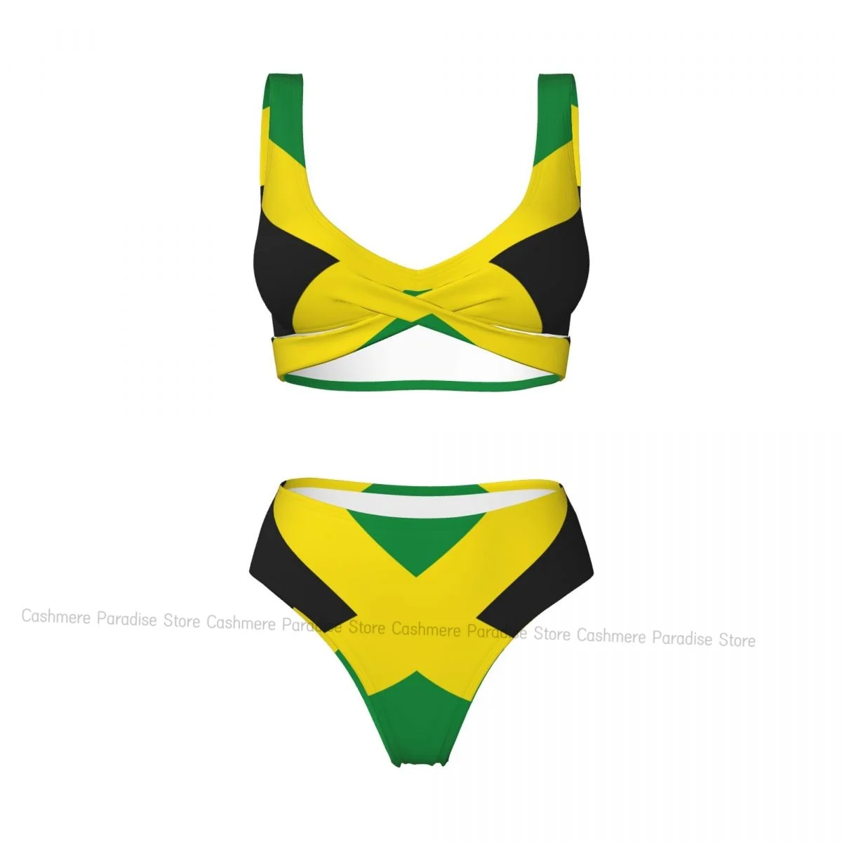 Traje De Baño De Una Pieza Con La Bandera Jamaicana De