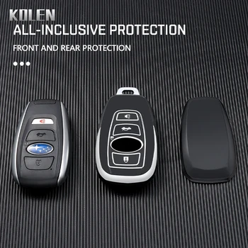 Nuovo TPU Car Key Case Cover Shell per Subaru Forester XV Outback BRZ WRX STI Legacy Impreza Crosstrek Protector Fob accessori 4 Nuovo TPU Car Key Case Cover Shell per Subaru Forester XV Outback BRZ WRX STI Legacy Impreza Crosstrek Protector Fob accessori - Nuovo TPU Car Key Case Cover Shell per Subaru Forester XV Outback BRZ WRX STI