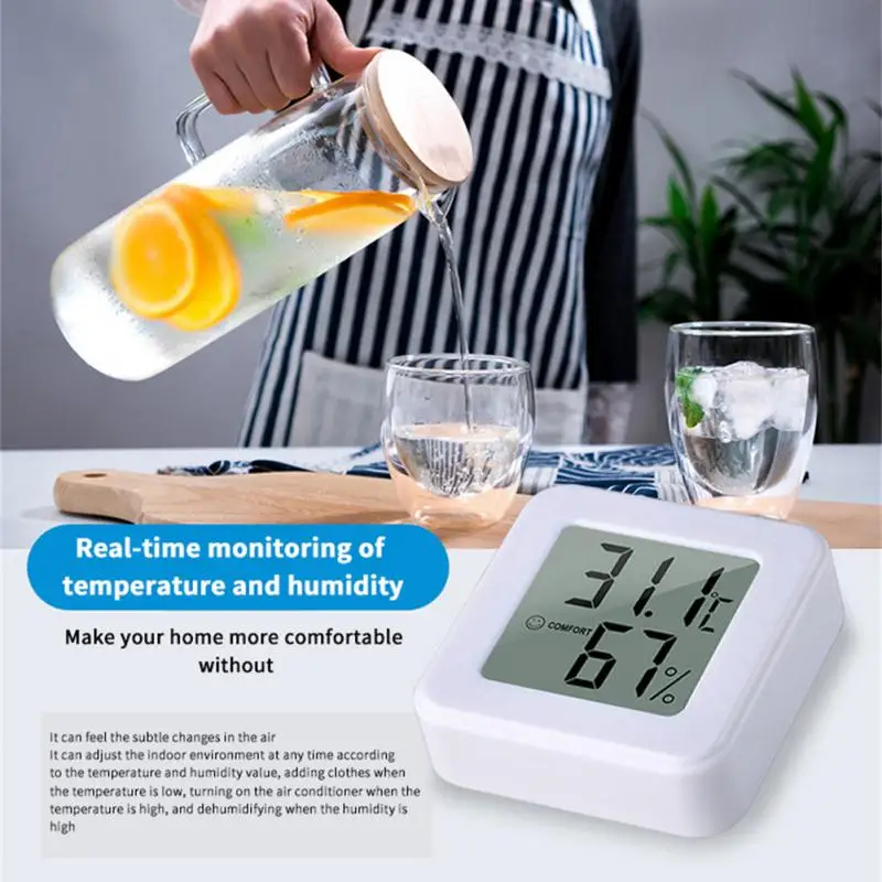 Termometro Igrometro Digitale | Misura Temperatura E Umidità | Per Interni, Serra, Cella | Display LCD - Foto 2