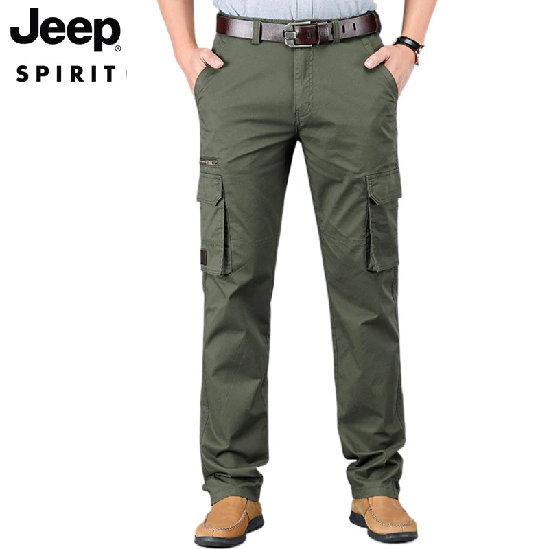 Men Cotton Jeep Pants | Jeep Spirit Clothing | Jeep Casual