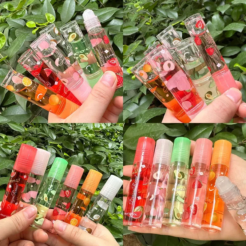 Lip Makeup 6 Colors Glass Lip Oil Mirror Water Lip Gloss Glaze Transparent Liquid Lipstick Moisturizing