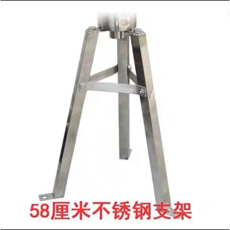 

Stainless Steel Stand for Suction Pump, 42cm/58cm Height, Manual Water Jet Pump Holder Well Hand Shake Suction Pump Stand