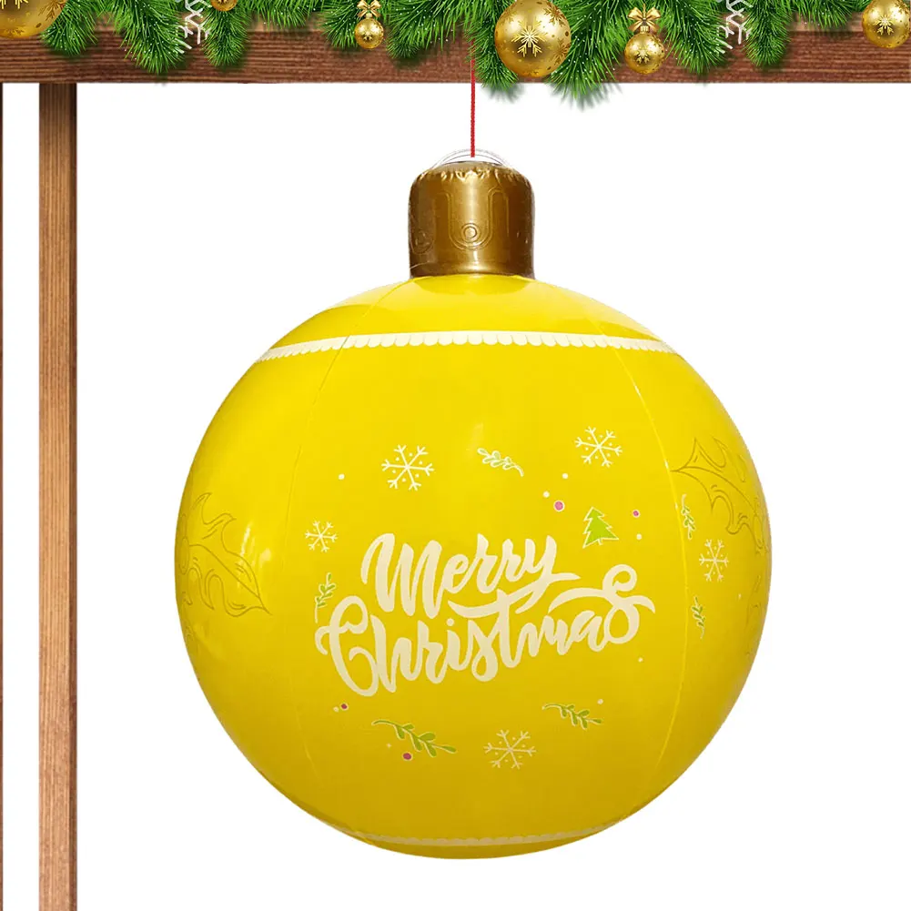 Inflatable PVC Christmas Ball Outdoor Decor