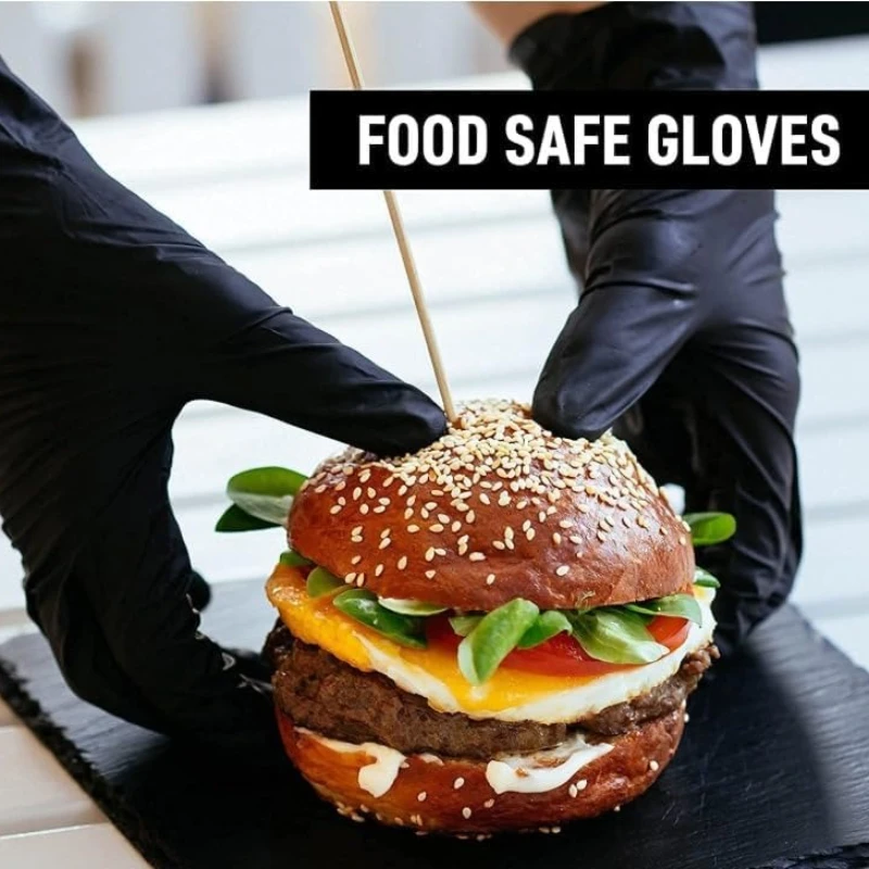 100pcs Disposable Rubber Gloves,Multipurpose Cleaning & Household Gloves,Comfortable, Durable, Non-Slip Grip,Kitchen,Gardening