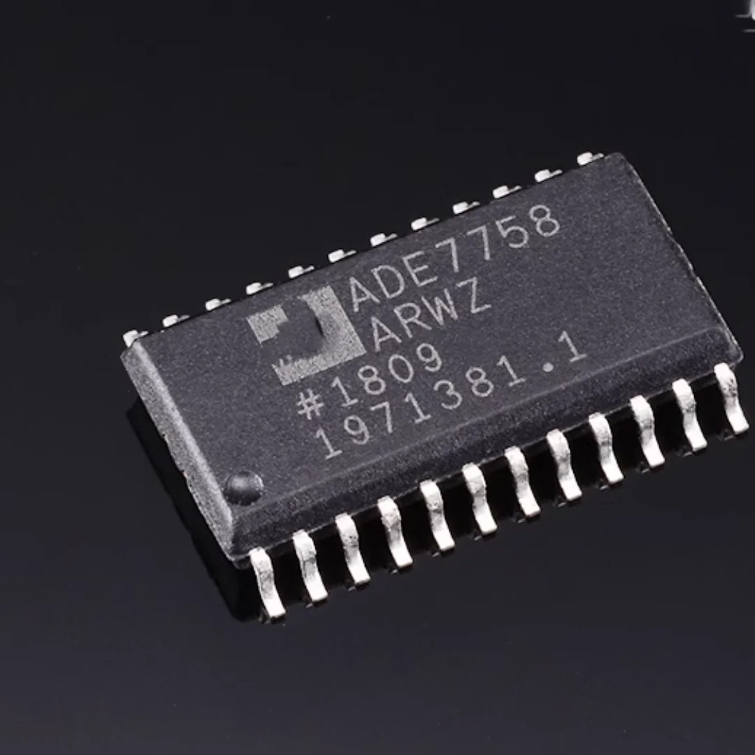 

50Pcs/Lot ADE7758ARWZ ADE7758ARW ADE7758 SOP24 Three-phase Electric Energy Metering Chip