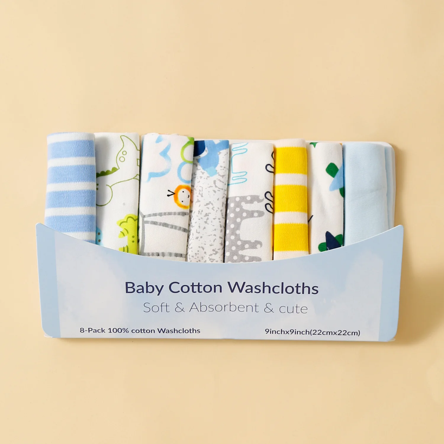8pcs/pack Cotton Newborn Baby Towels Saliva Towel Nursing Towel Baby Boys Girls Bebe Toalha Washcloth Handkerchief Cloth Wipes