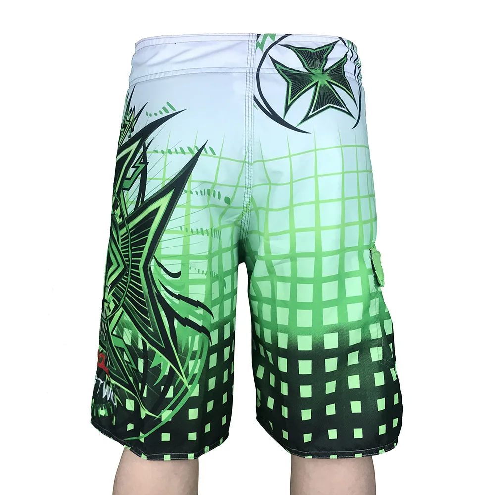 Men's Board Shorts Beach Shorts Quick-drying Waterproof Embroidery Logo #1 Pockets Multicolor Swimwear Workout