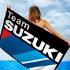 S-Suzuki logo Microfiber Blanket Quick Drying Beach Towels Oversized Printing Super Absorbent Pool Towel Blanket 5