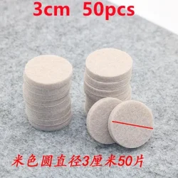 Durable Self - Adhesive Felt Pads - Non - Slip, Anti - Scratch Furniture Protectors (3cm 50pcs)