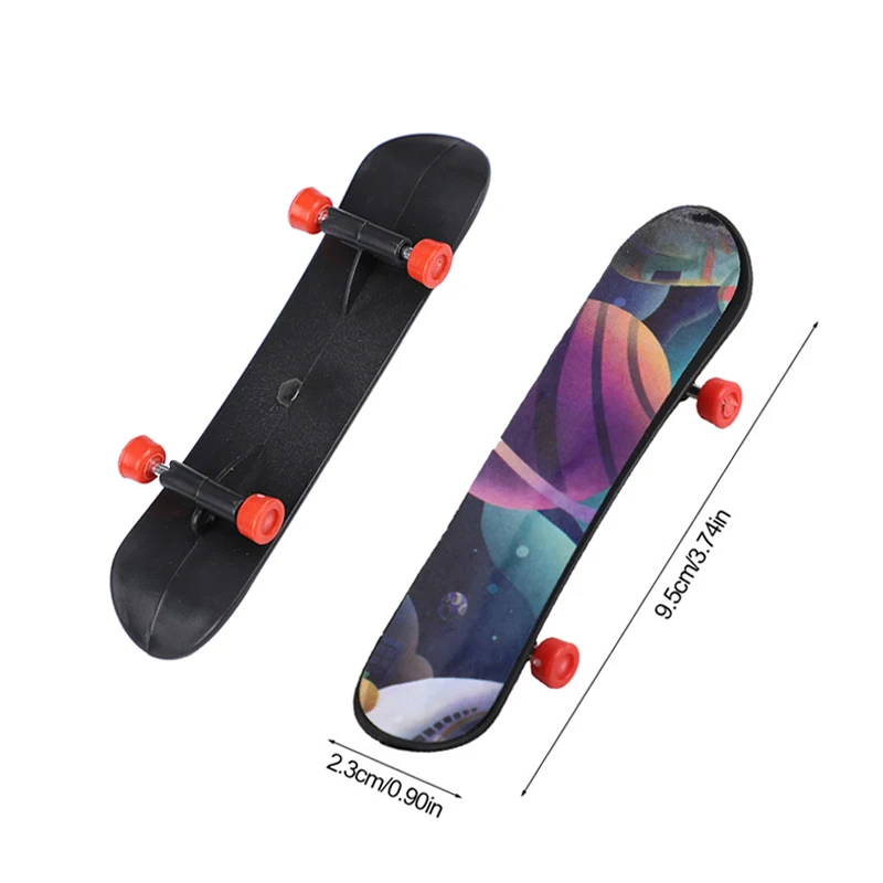12/24pcs Finger Skateboard Toys Creative Fingertip Fingerboards Kids Boys Birthday Party Favors Pinata Fillers School Goody Gift