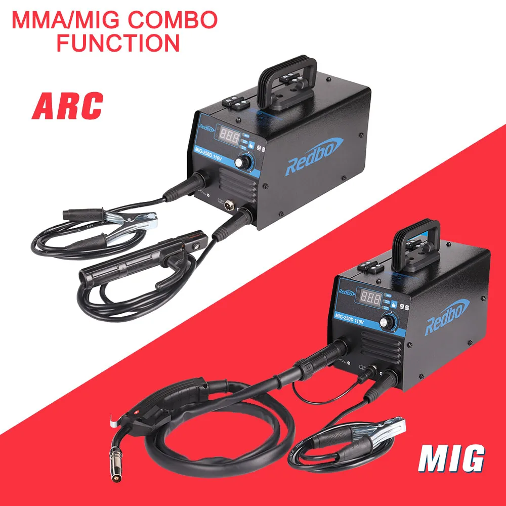 High Quality Low Price 220V 120A Inverter MMA Zx7 Electrode Stick No Gas Gasless CO2 MIG Welder Flux Core Welding Machine 4