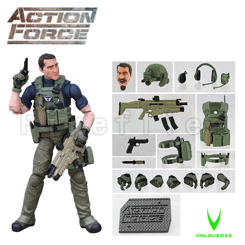 1/12 6inches Valaverse Action Force Action Figure Wave 2 Duster Anime
