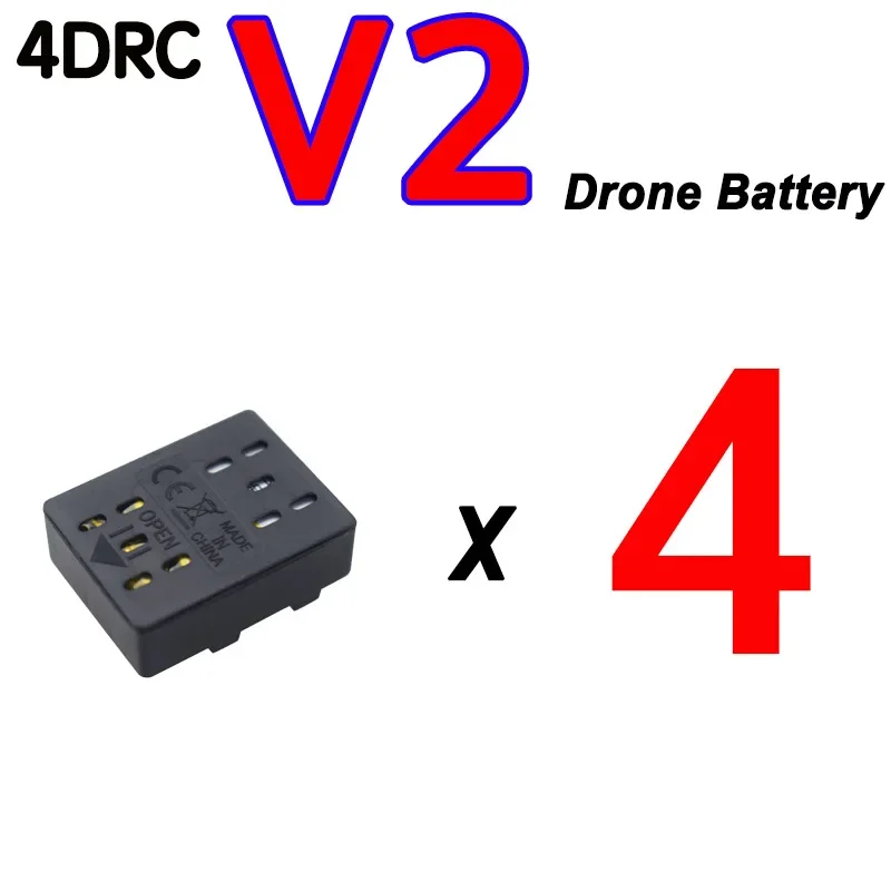 ตัวเลือกสินค้า แบตเตอรี่ Lipo 3.7V 700mAh สำหรับโดรน 4DRC V2 Mini