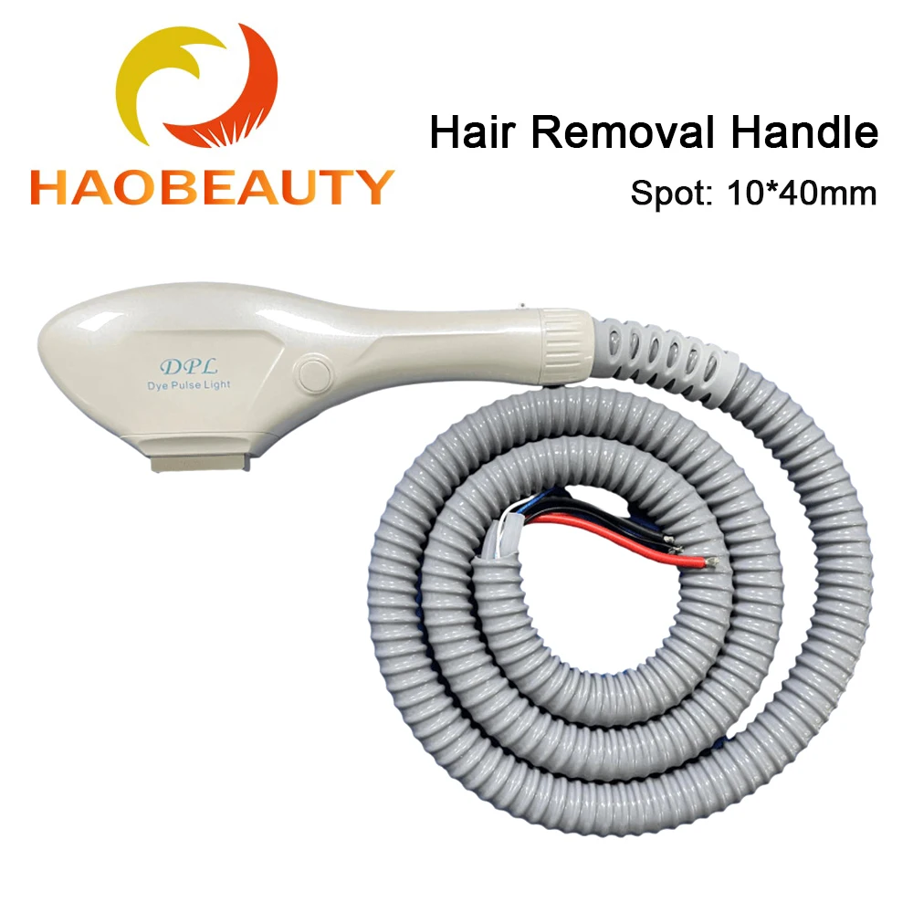 

Ручка для удаления волос IPL Spot 10*40 мм DC 12 В OPT E светильник сапфир, детали для салона красоты, фотооборудование