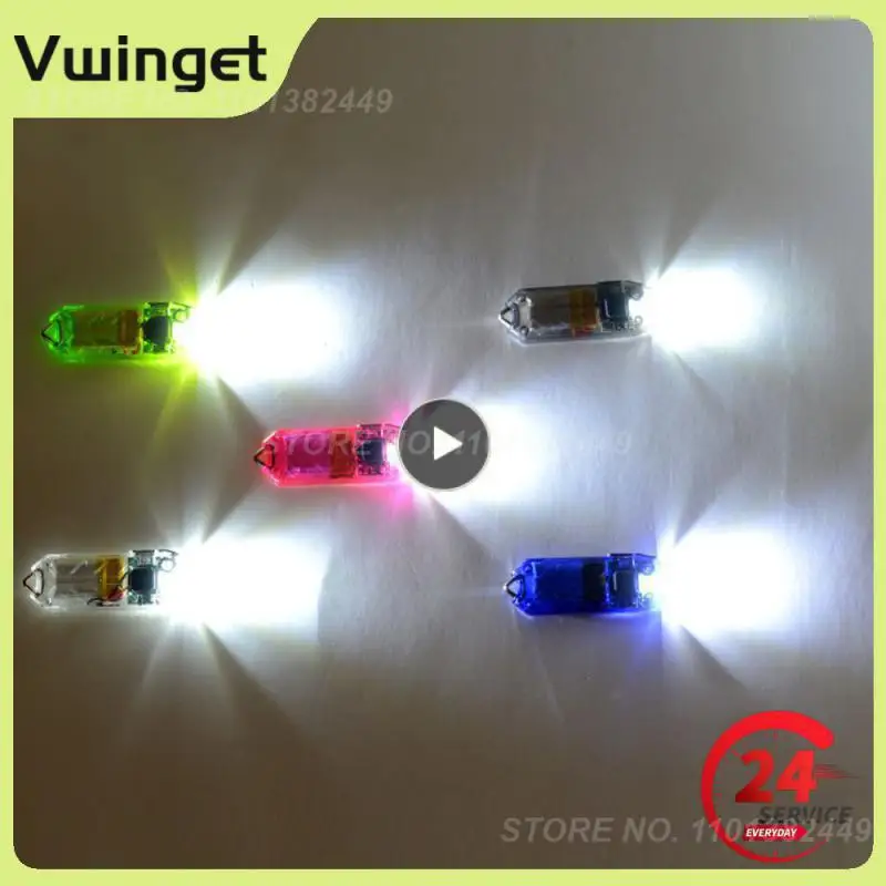 

1PCS Mini LED Keychain Flashlight Electric Portable USB Charging Rechargeable 45LM 2 Modes Tube Camping Night Reading