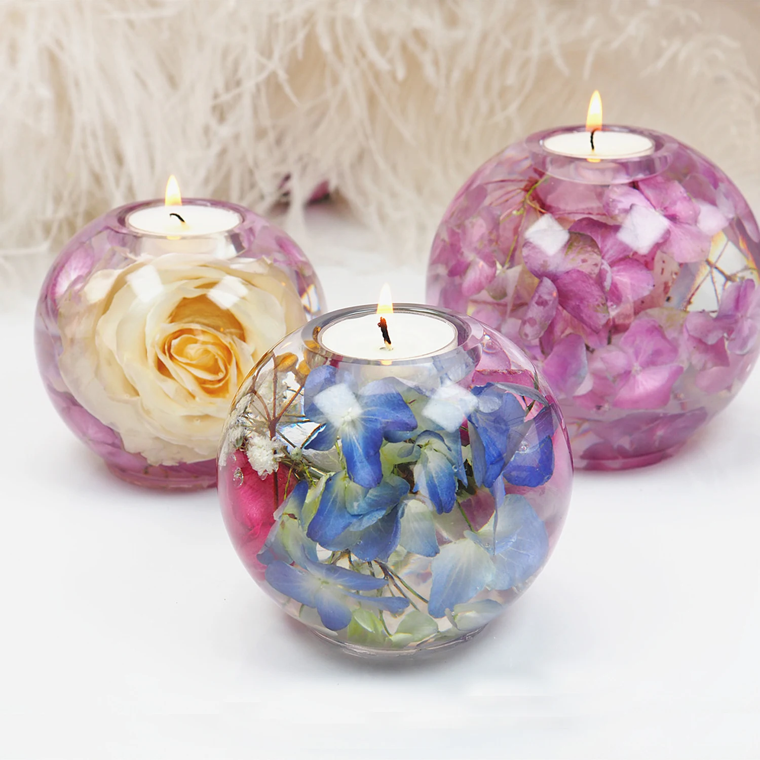 Mold Epoxy Resin Candle Holder Silicon Mold Candle Holder Diy