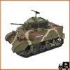 New Warehouse Soldier US Stuart M5A1 RC Tank Military Simulation Tank Model Assembly G2080 Toy Adult Boy Toy  COOLBANK MODEL 6