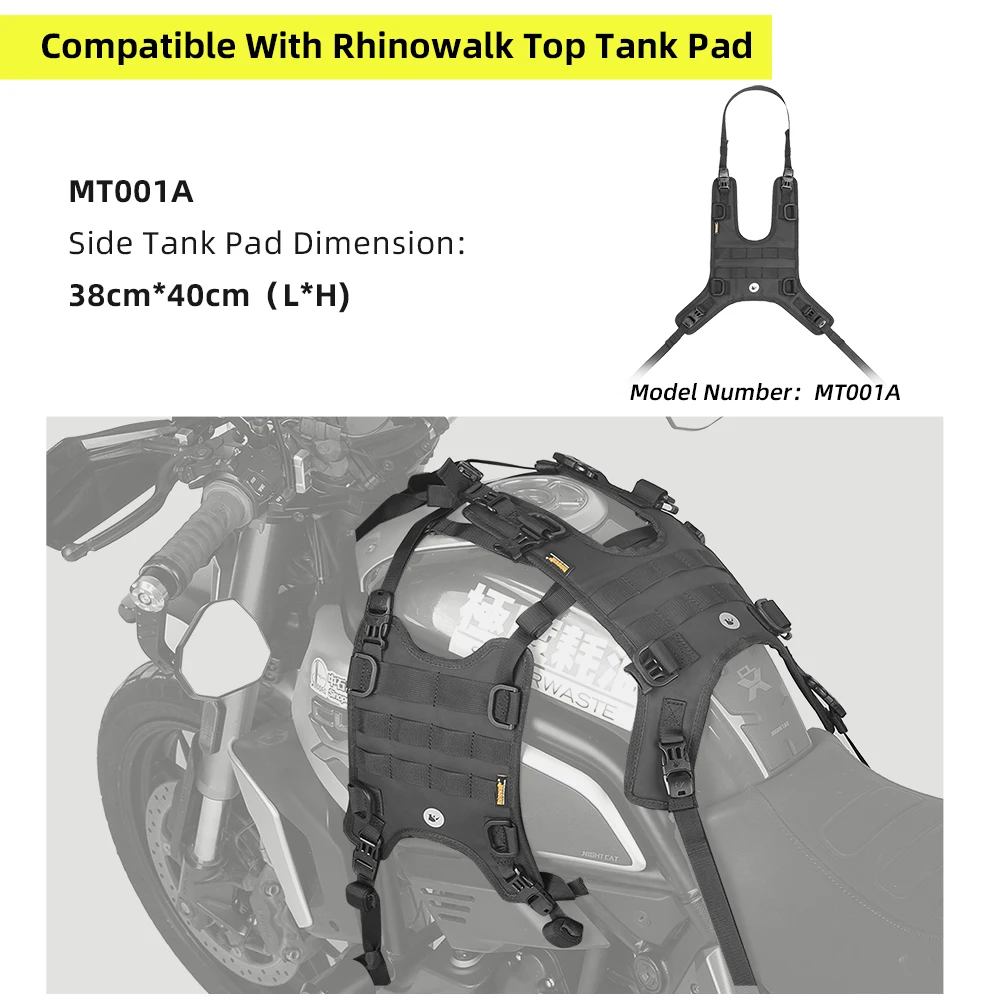 Motorcycle FuelTank Side Hung System Motor FuelTank Side Bag Base Motor Vest Motorcycle Front Bag Mounting Base