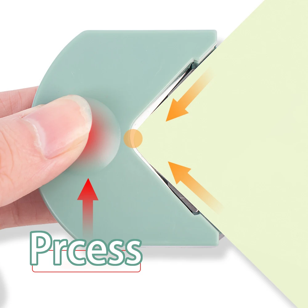 Journamm Corner Rounder R4 Corner Punch Portable Paper Trimmer Cutter for Card Photo Cutting Junk Journal DIY Scrapbooking Tools paper cutter corner punch paper punch corner cutter fillet cutting tool bevel cutter