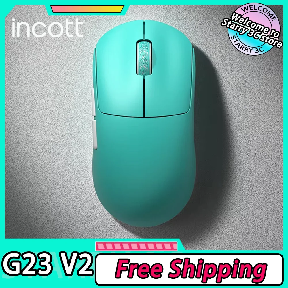 Gaming Mouse Wireless Dual Mode 8K Fast Charge Hot Swap Customized Ergonomics PC Gamer Accessories