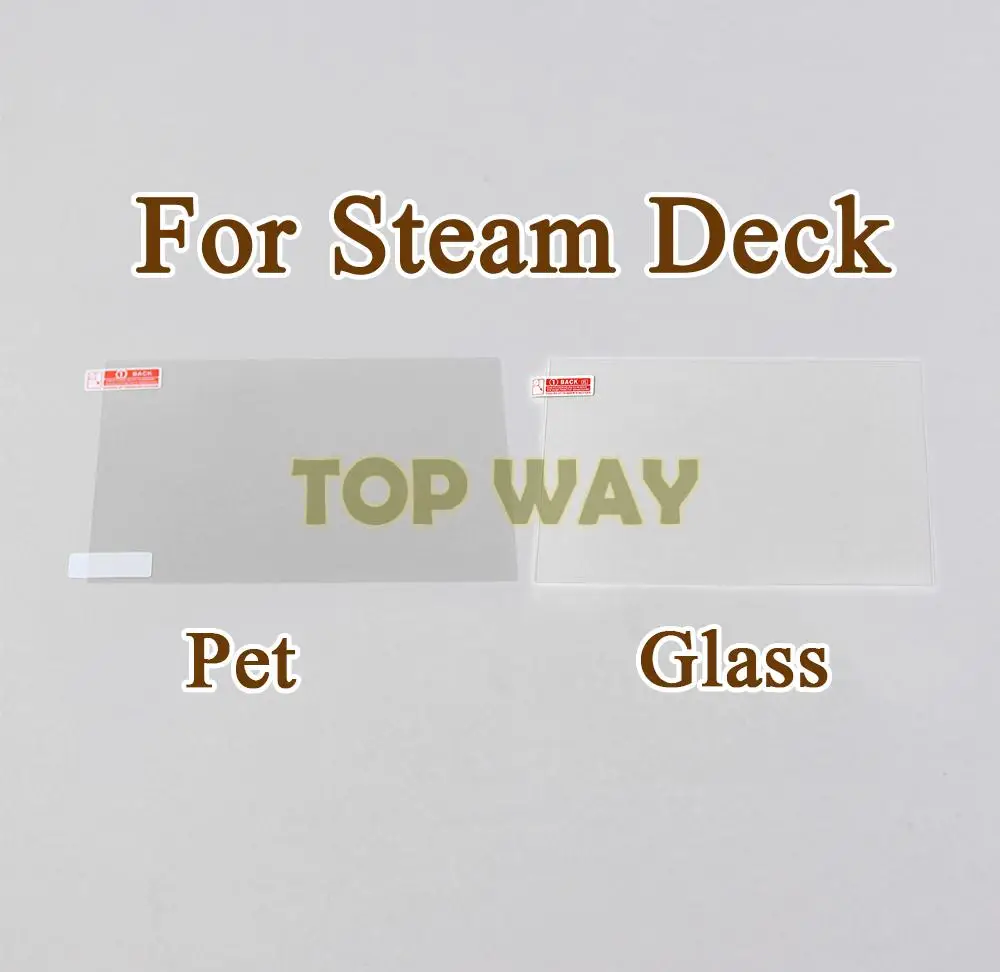 1 Pz Vetro Temperato Per Valvola Steam Deck Console Di Gioco 9H Film Per Steam Deck Screen Plastica Pet Antigraffio