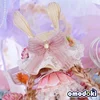 20cm cotton doll accessory rabbit ear grass hat berry pine nut plush doll hat 1