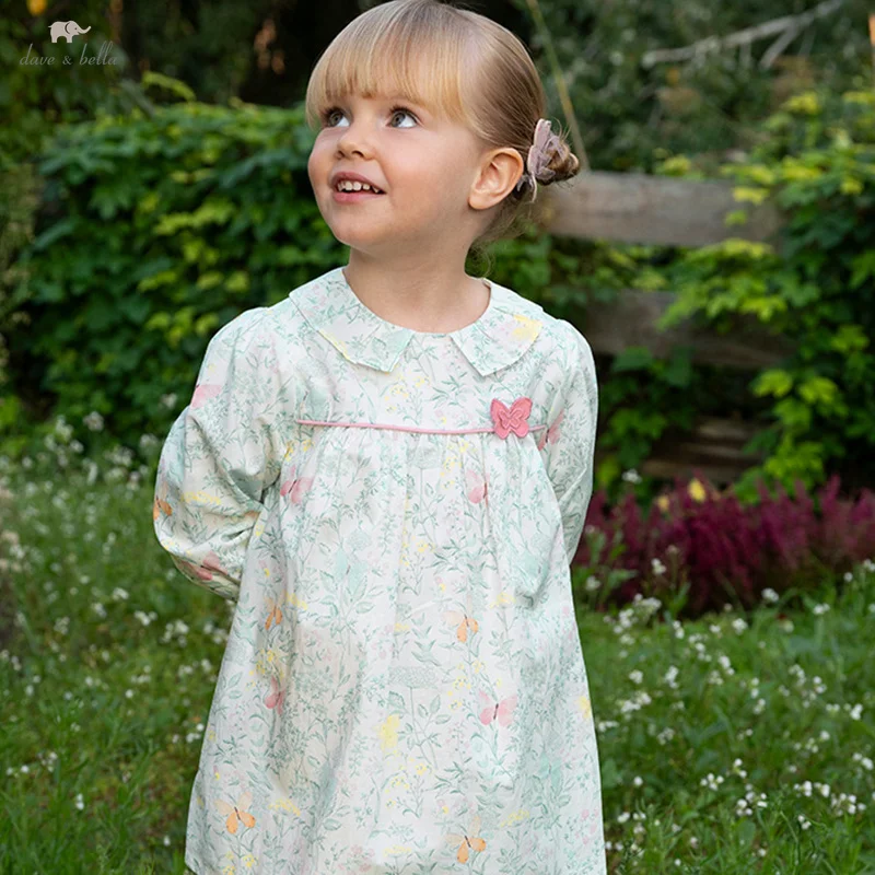 Dave&Bella Girls Summer White Mesh Princess Dress main image 0