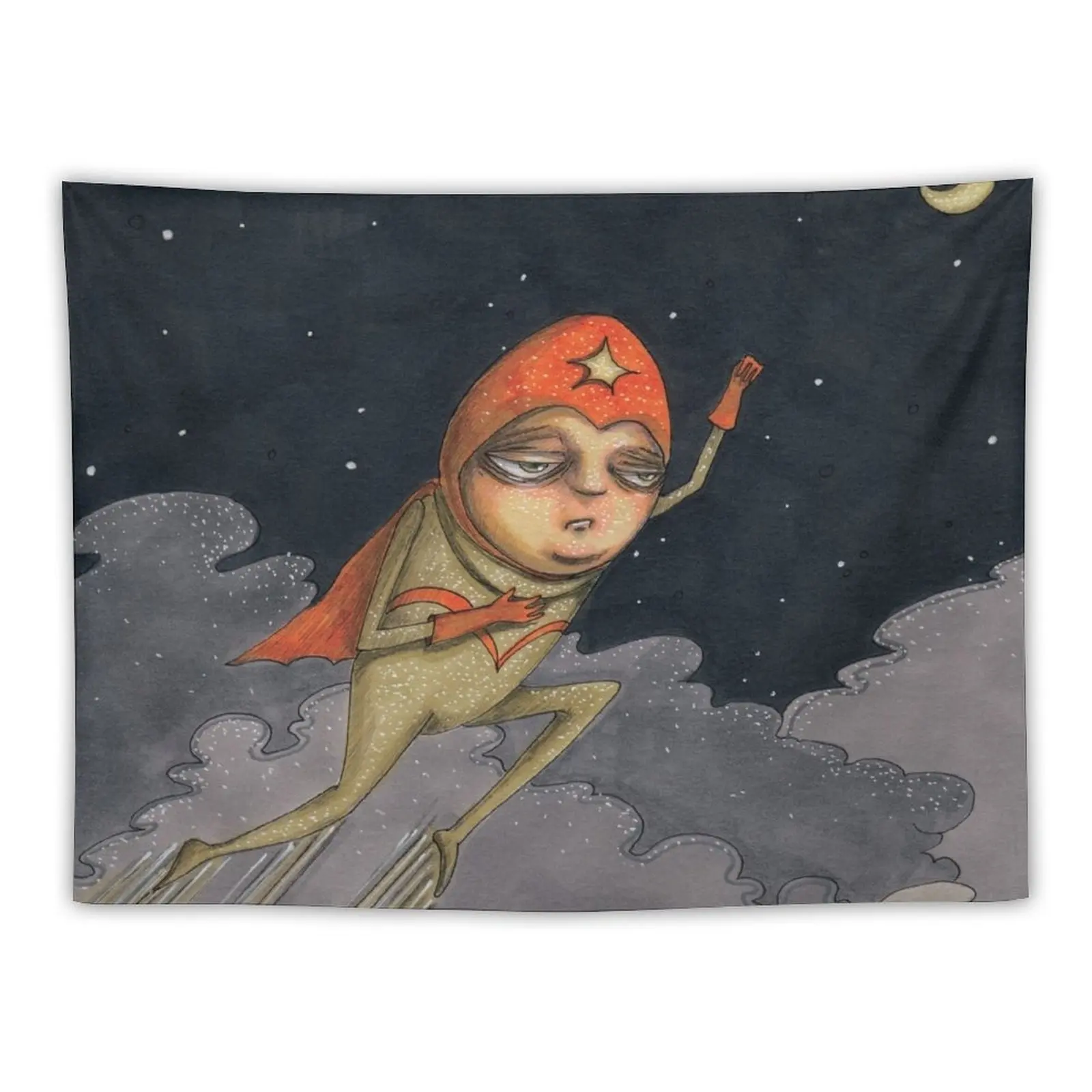 Captain Enthusiasm Tapestry Room Decorations Aesthetic Home Decoration Accessories Wall Art