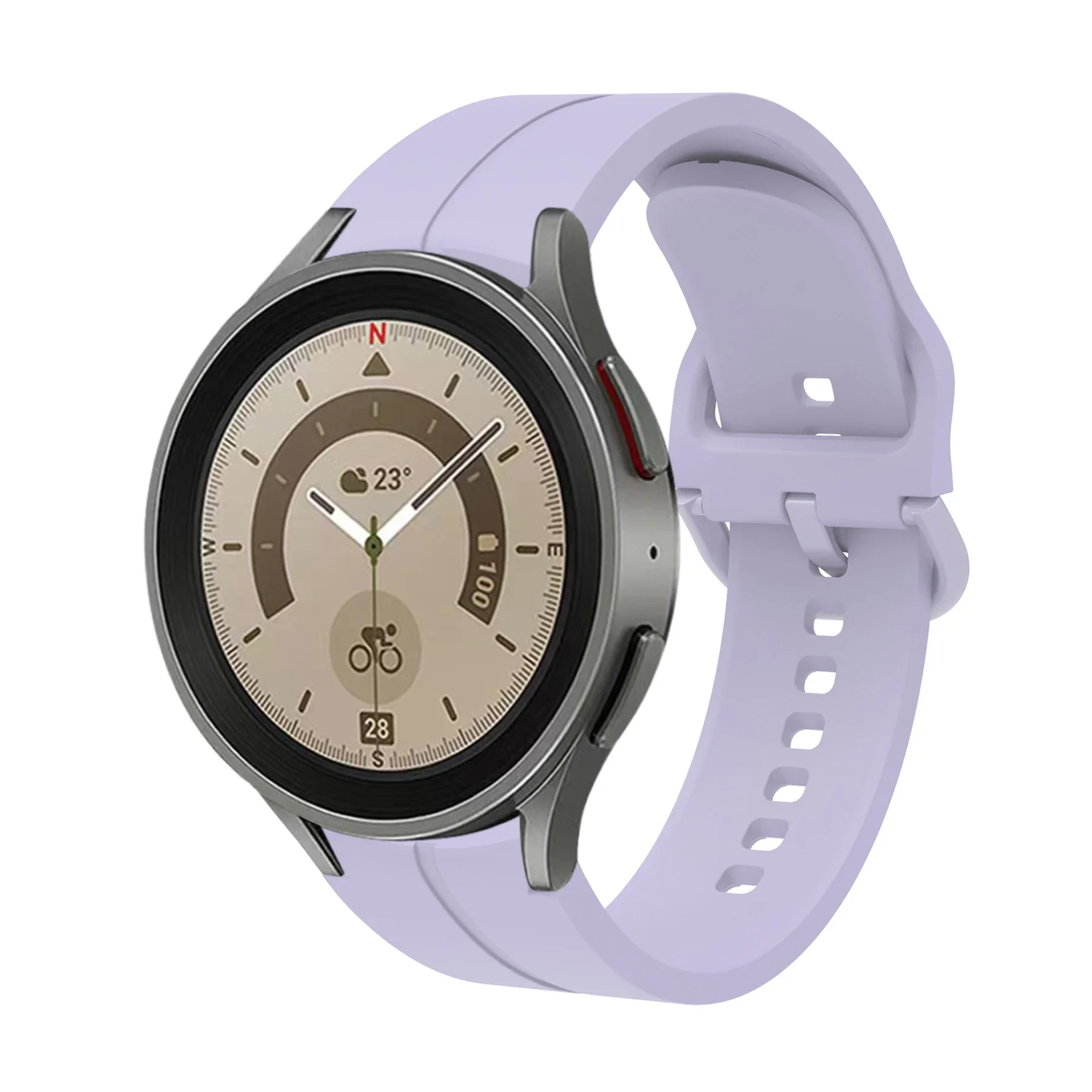 Seamless Silicone Watch Strap Replacement Bracelet