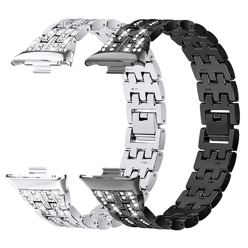 Diamond Metal Bracelet Strap – Premium Wristband Replacement