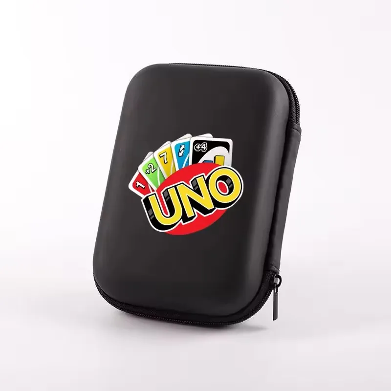 UNO Travel Zipper Case Carry Board Game Cards Storage Package For