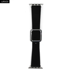 Elegant Finewoven Magnetic Closure Wristband with Modern Design Buckle for 46mm-S10 44 45 49mm (Black)